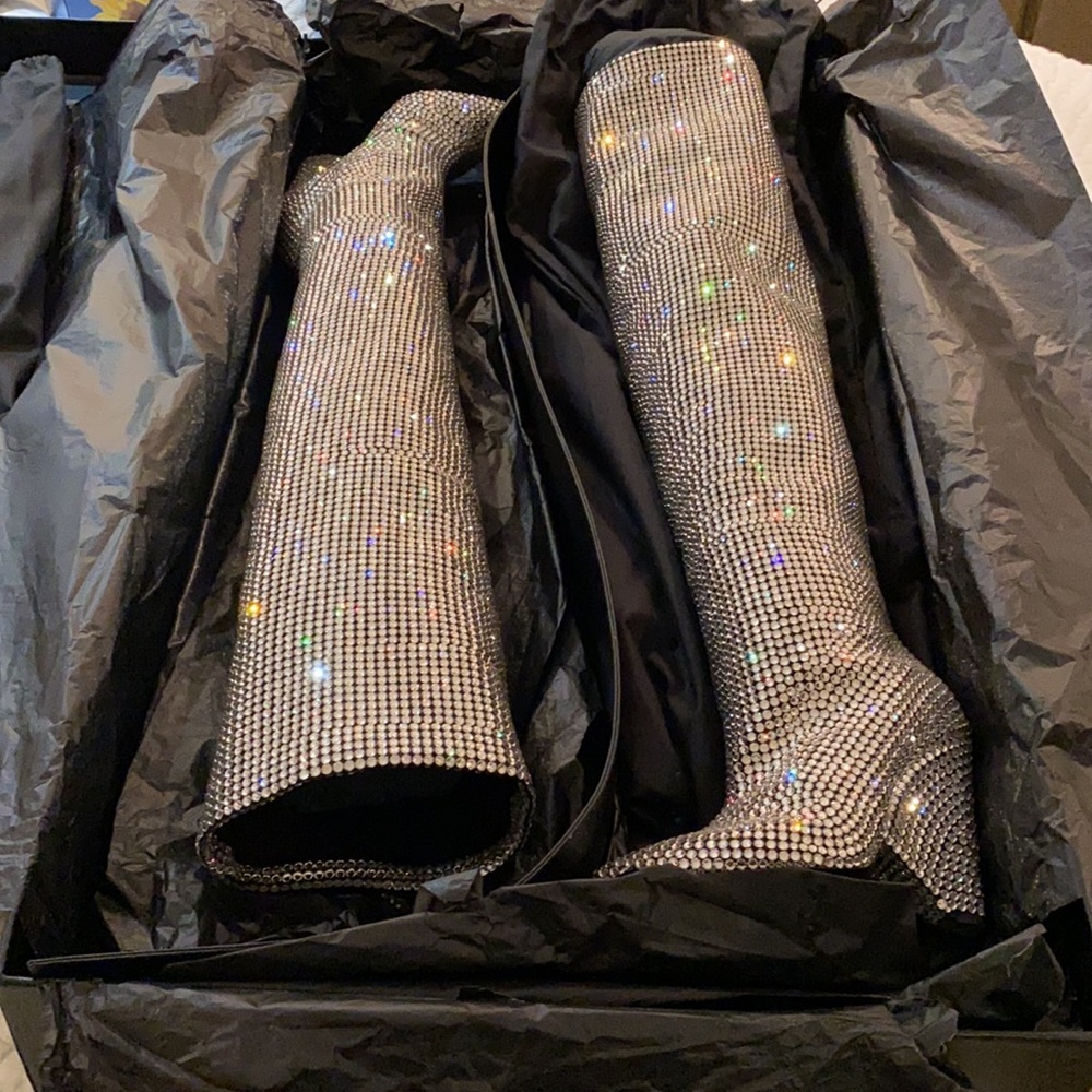 SAINT LAURENT NIKI BOOTS - Picture 4 of 14